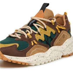 Flower Mountain - Sneaker - Yamabushi Uni - dark brown/green bottle