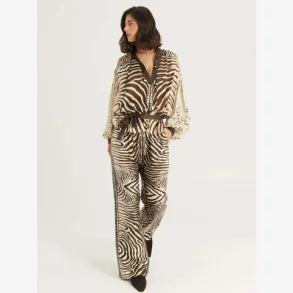 Me369 - bukser - Bailey straight leg - noir muse
