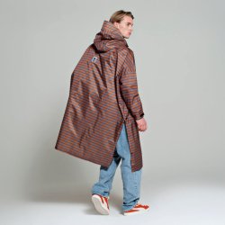 Rainkiss - Regn poncho - Breton Blue