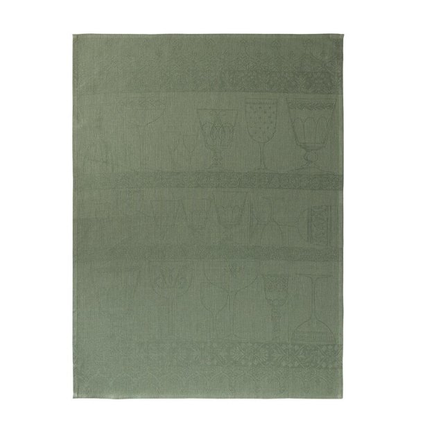 Le Jacquard Francais - Viskestykke - Cristal H�r - Green