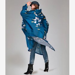 Rainkiss - Regn poncho - Japanese Blossom