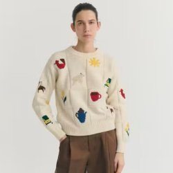 Thinking Mu - Sweater - Masia Candela knitted sweater