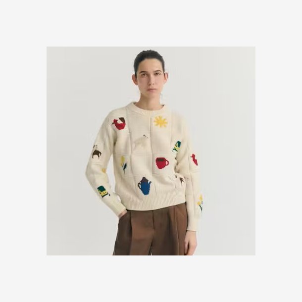 Thinking Mu - Sweater - Masia Candela knitted sweater