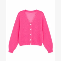 TWNS - Cardigan - Malia - neon pink