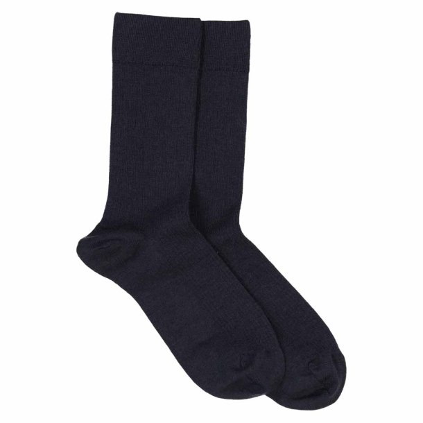 Mrs. Hosiery - Str�mper - Merino fine - Navy