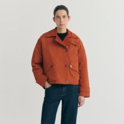 Thinking Mu - Jakke - Norma jacket - Bombay Brown