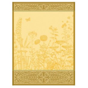 Le Jacquard Francais - Viskestykke - Blooming Yellow