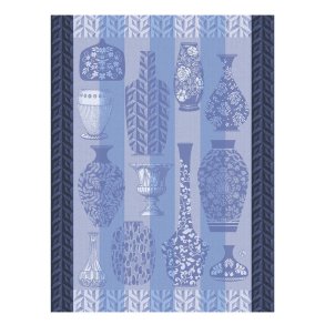 Le Jacquard Francais - Viskestykke - Poteries - Blue