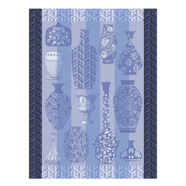 Le Jacquard Francais - Viskestykke - Poteries - Blue