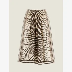 Me369 - Nederdel - Vanessa midi skirt - noir muse