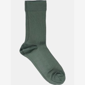 Mrs. Hosiery - Str�mper - Silky fine - Dark Green Tartan