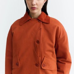Thinking Mu - Jakke - Norma jacket - Bombay Brown